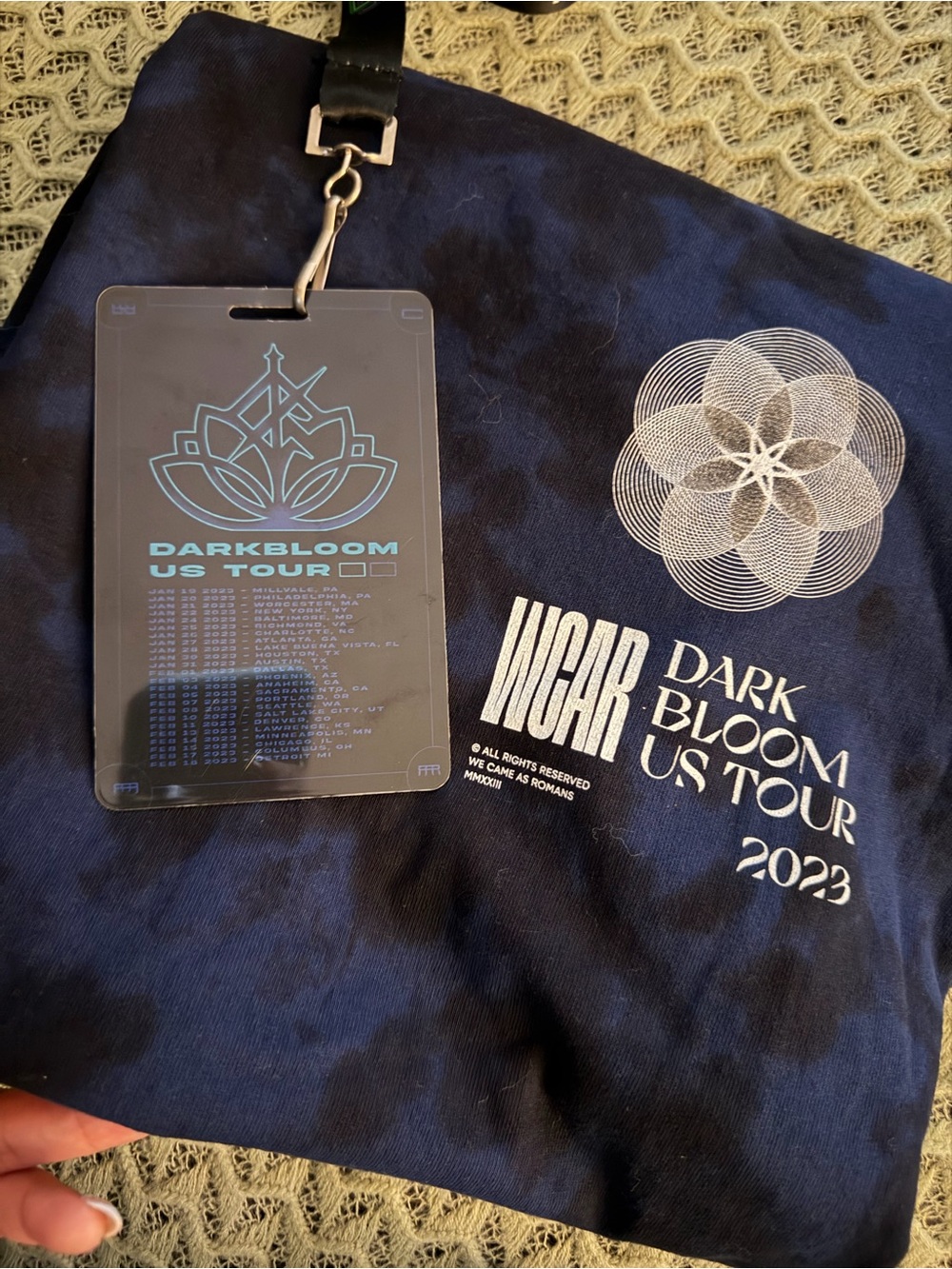 WCAR Darkbloom US Tour 2023 Tour Shirt + VIP Bundle